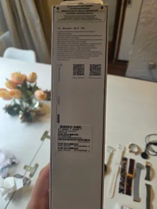 Samsung Galaxy Watch 7 - Dorado/Blanco