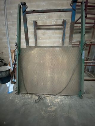 Plataforma carga/descarga forjados