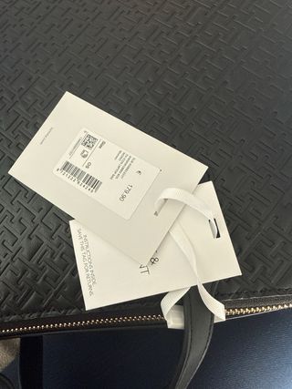 Tommy Hilfiger Cartera Documentos Negra