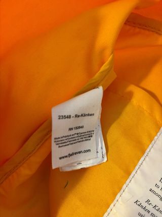 Mochila Fjallraven Kanken Amarilla