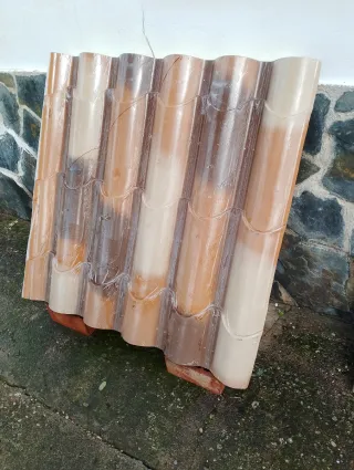 Panel sándwich imitación teja