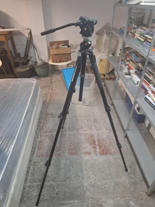 Trípode Manfrotto Profesional Video y Foto