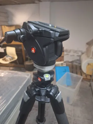 Trípode Manfrotto Profesional Video y Foto
