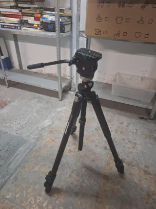 Trípode Manfrotto Profesional Video y Foto