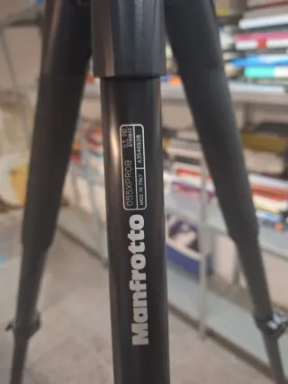 Trípode Manfrotto Profesional Video y Foto