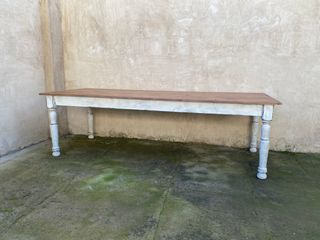 Mesa Comedor Madera Patas Torneadas