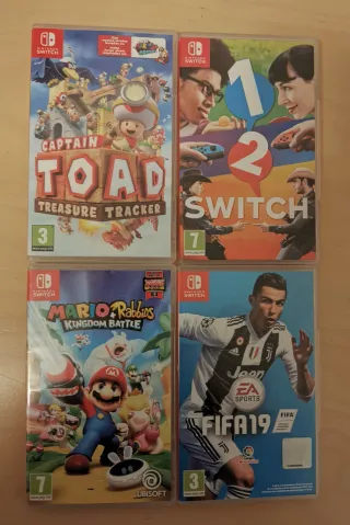 Lote 4 Juegos Nintendo Switch
