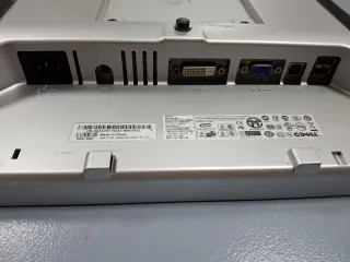 Monitor Plano Dell Negro/Plateado