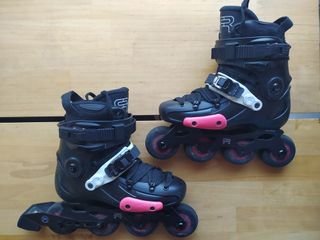 Patines Freeskate FRX 80 Negro Adulto talla 37