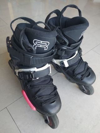 Patines Freeskate FRX 80 Negro Adulto talla 37
