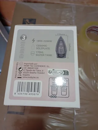 Plancha de Vapor ExtraHouse HX203CE