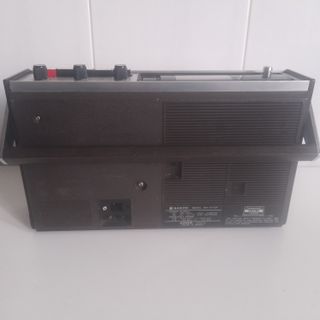 Radiocasete Sanyo MR 4112F Marrón/Plata