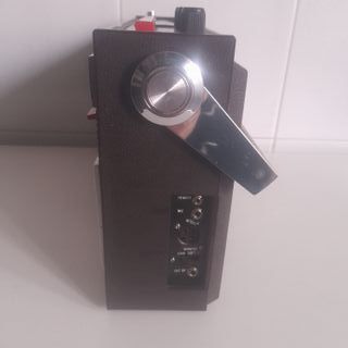 Radiocasete Sanyo MR 4112F Marrón/Plata