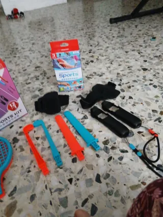 Kit Accesorios Nintendo Switch Sports mas juego ni