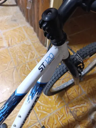 Bicicleta Decathlon 20 Blanca