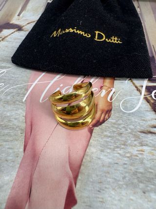 Anillo Massimo Dutti Dorado