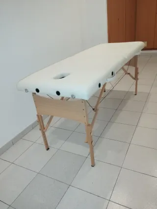 Mesa camilla plegable de masajes