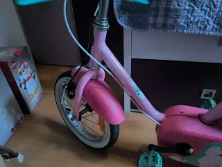 Bici infantil rosa unicornio