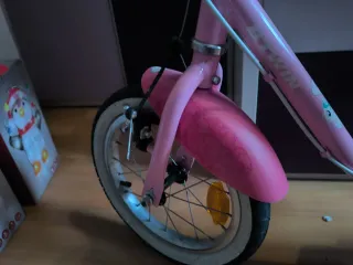 Bici infantil rosa unicornio