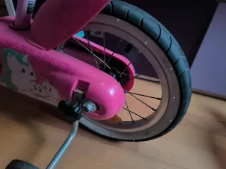 Bici infantil rosa unicornio