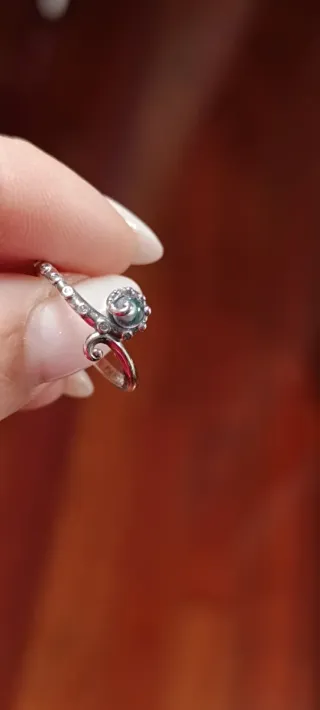Anillo Pandora Disney la Sirenita