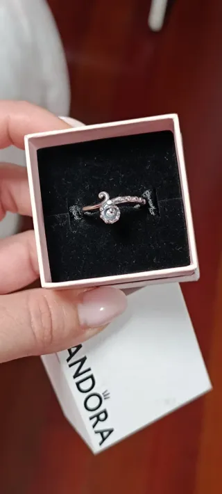 Anillo Pandora Disney la Sirenita