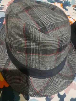 Lote 3 Gorros/Sombreros Negro y Gris