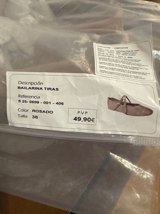 Bailarinas Brownie rosas