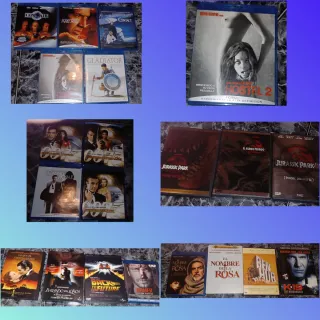 Lote Películas Blu-ray y DVD
