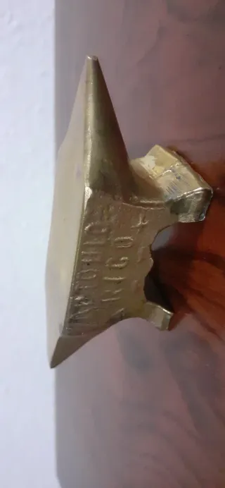 Yunque Tas Antiguo de Bronce. Relojería y Joyería.