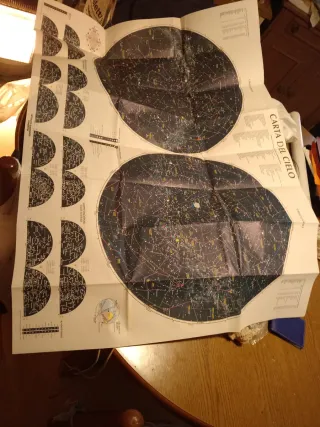 Mappa Carta del Cielo Stellare