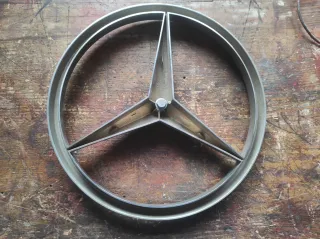 Emblema Mercedes Benz Estrella Cromada