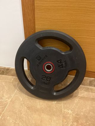 Pesa de caucho 20 kg