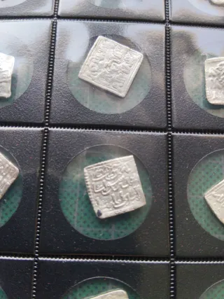 15 Monedas Hispano Árabes Plata Almohades