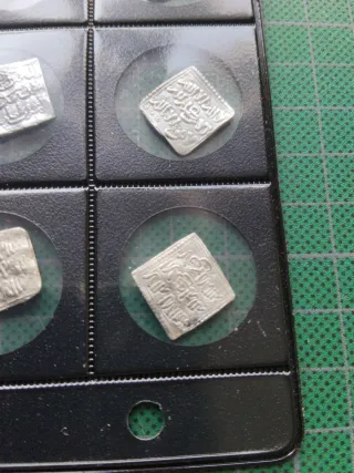 15 Monedas Hispano Árabes Plata Almohades