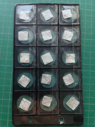 15 Monedas Hispano Árabes Plata Almohades