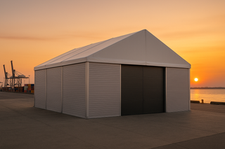 Naves y carpas industriales portuarias Cataluña