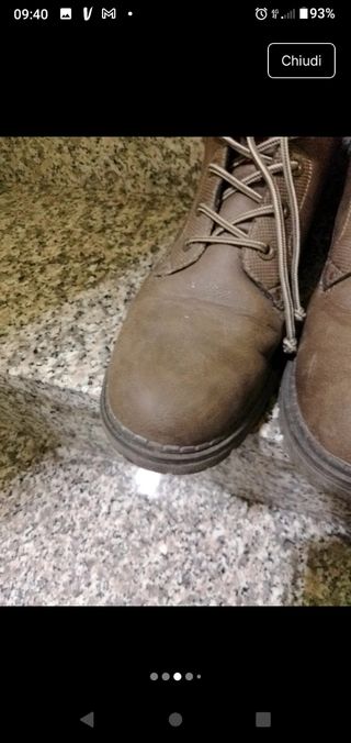 Scarponcini Navy Sail Marroni