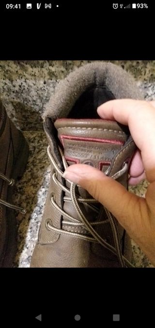 Scarponcini Navy Sail Marroni