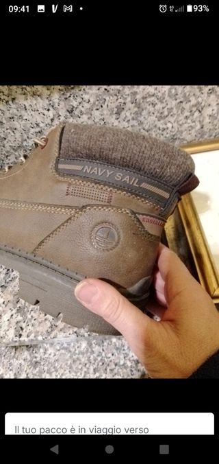 Scarponcini Navy Sail Marroni