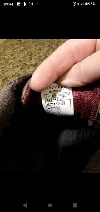 Scarponcini Navy Sail Marroni