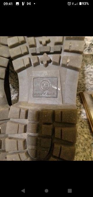 Scarponcini Navy Sail Marroni