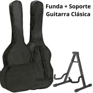 Funda y Soporte para Guitarra Clásica