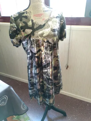 Vestido de fiesta lentejuelas