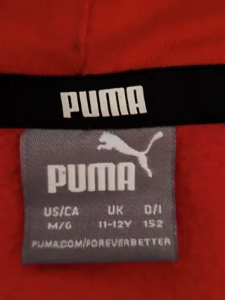 Sudadera Puma Roja niño