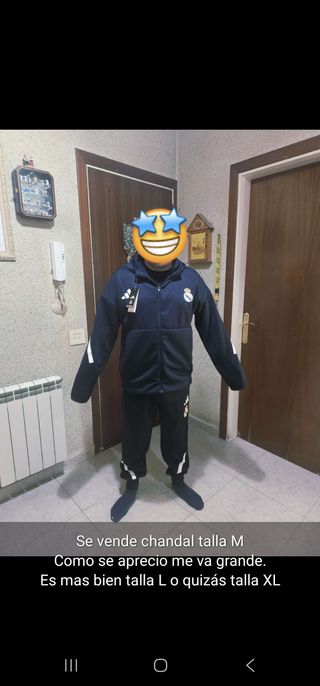 Chandal Real Madrid Talla M