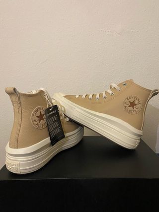 Converse All Star Beige Nuevas