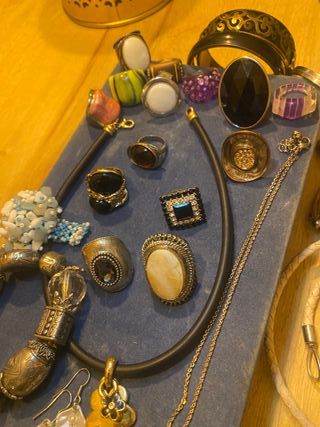 Lote Joyas Vintage Turquesa