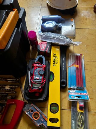 Caja de herramientas lampista completa