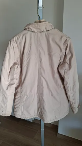 Chaqueta Esprit acolchada color marfil